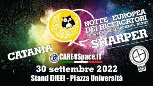 CARE4Space at SHARPER Catania 2022 Stand UniCT DIEEI Piazza Università